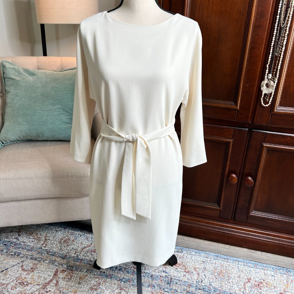 NWT Club Monaco Ivory Vancy Dress